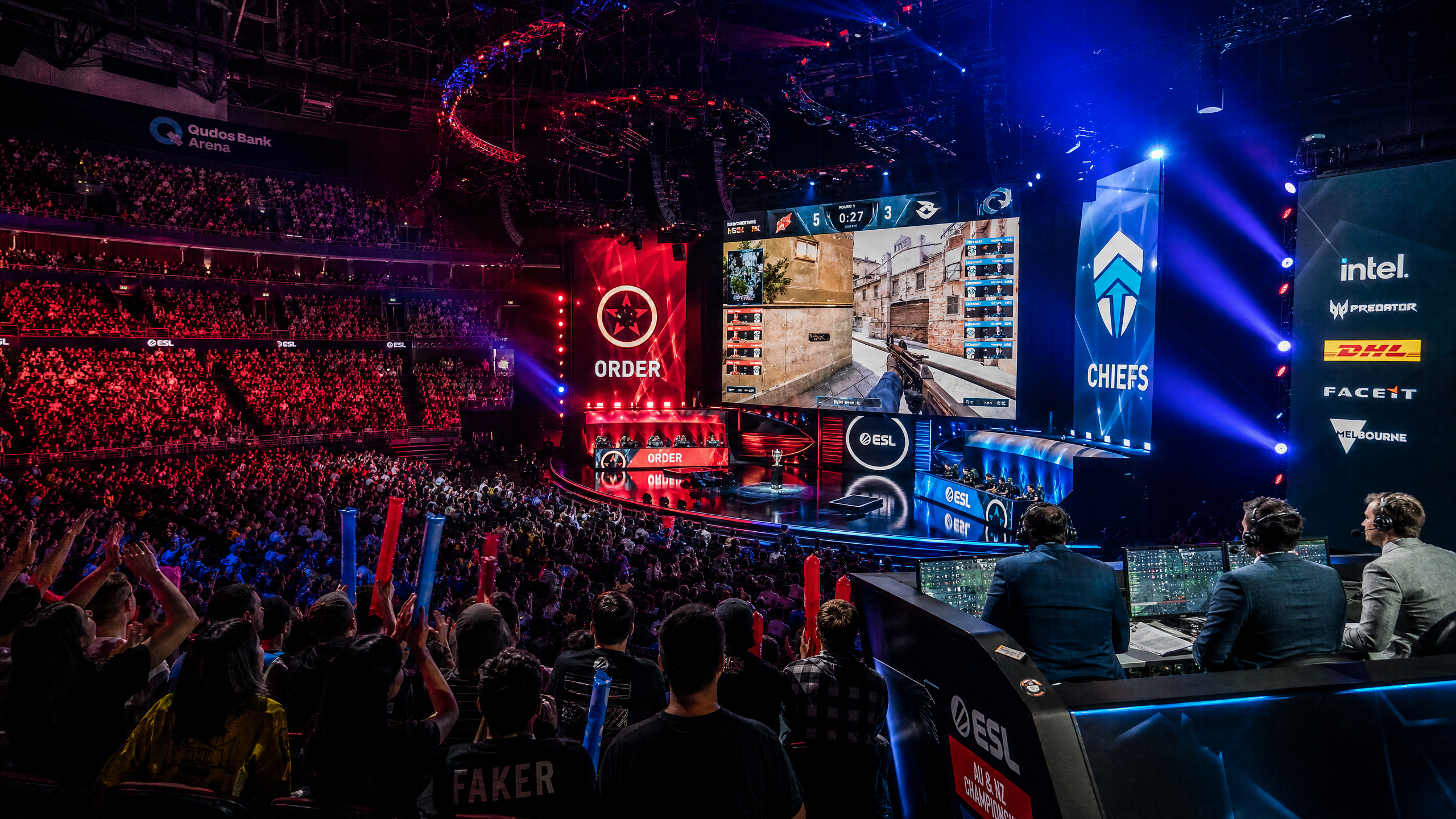 Esports tournament arena
